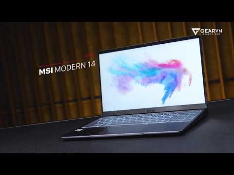 (VIETNAMESE) MSI Modern 14 QUICK REVIEW - Laptop doanh nhân cao cấp!