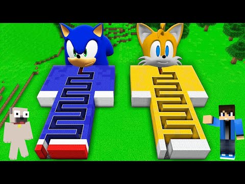 SONIC TAILS vs SONIC LABIRINTUS KIHÍVÁS A MINECRAFTBAN!