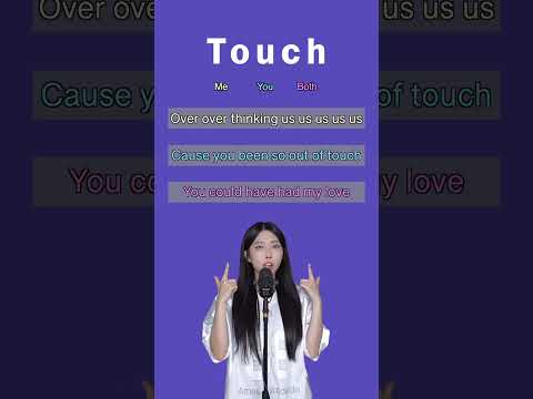 KATSEYE (캣츠아이) - Touch | Singing Duet Challenge 🎤 | Sing with me #shorts