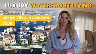 Inside Cyprus' Most Exclusive Marina Villa | Luxury Waterfront Property Tour