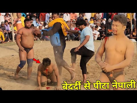 पूरी जिन्दगी याद रखेगा नेपाली ये पिटाई New kushti Deva thapa nepal 2024..