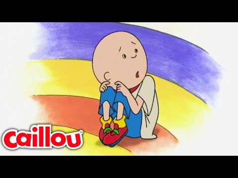 Caillou na creche | Caillou Português - WildBrain | Aprendizagem para crianças