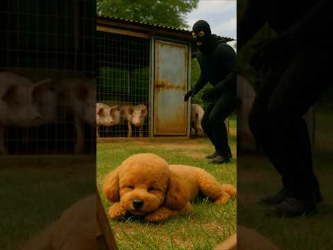 Dog vs Thief: Hero Pup Saves the Farm!
