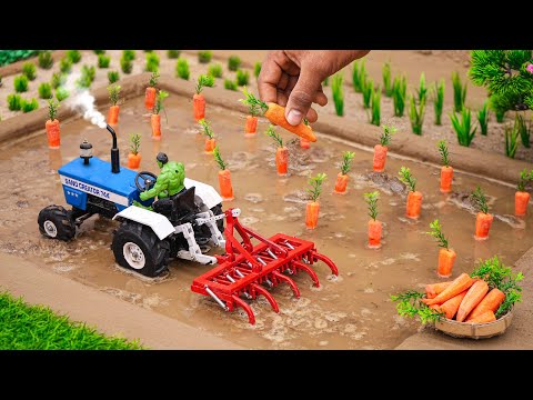 diy tractor modern plough machine science project @sanocreator