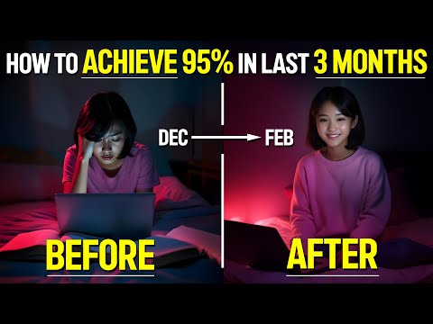 That's how you get 95% IN 3 MONTHS| Complete Roadmap, Schedule included