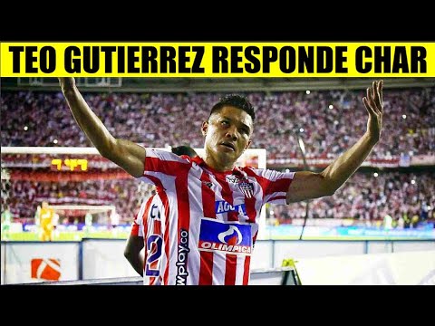 JUNIOR ¡URGENTE ! TEOFILO GUTIERREZ NUEVA NOTICIA HABLA PRESIDENTE CHAR