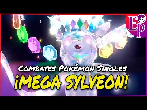 NUESTROS POKÉMON FAVORITOS en COMBATE: 💎¡ESTE es "MEGA SYLVEON"! 💎