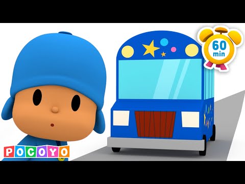 🚌 Buses, Cars + More! 🚗 Vehicles for Kids | Are we There Yet? | Pocoyo English | Cartoons