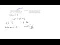 Ideal Gas Law and Molar Mass