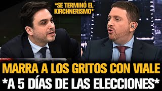 MARRA A LOS GRITOS CON VIALE A 5 DÍAS DE LAS ELECCIONES EN CABA