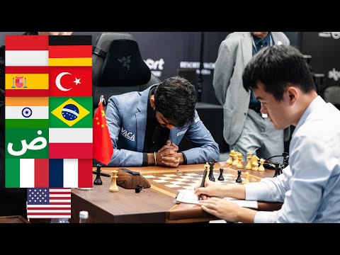 The FINAL Moment | World Chess Championship in 11 Different Languages