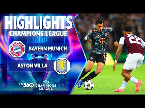 HIGHLIGHTS BAYERN MUNICH VS ASTON VILLA: CẢM XÚC VỠ ÒA, VILLA LẬP KỲ TÍCH | V2 | UCL 24/25