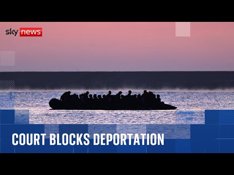 YouTube video thumbnail: High Court Temporarily Blocks First Deportation of Migrant Under UK-France Returns Deal