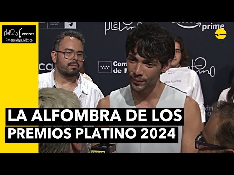 Diego Calva, Erik Hayser, Emiliano Zurita, Yalitza Aparicio. Premios Platino Xcaret 2024.