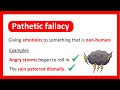 Understanding Pathetic Fallacy in Literature
