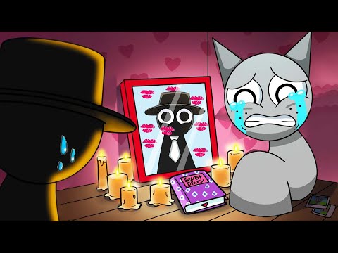 Incredibox Sprunki - BLACK Has a SECRET ADMIRER -  Incredibox Sprunki Animation