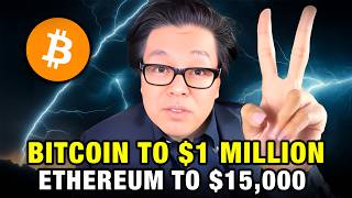"Ethereum To $15,000,  Bitcoin To $1 Million - Here's WHY" Tom Lee Crypto Prediction