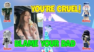 TEXT To Speech Emoji Groupchat Conversations | Everyone Despises Me For Not Having A Father😢