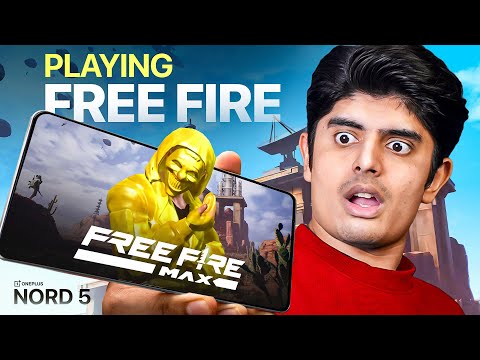 PLAYING FREE FIRE AT 144 FPS & GTA 5 | ONEPLUS NORD 5