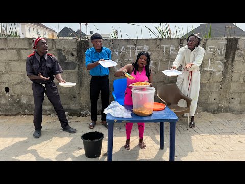 The food seller ll Markangelcomedy ft mumu police comedy