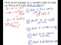Heat Transfer and Properties of Substance X