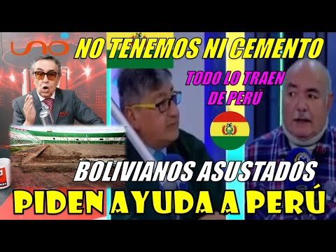 BOLIVIANOS CULPAN A PERU DE SABOTEAR SEDE DE LA FINAL Y NO ACEPTAN QUE PERU LOS SUPERÓ OTRA VEZ