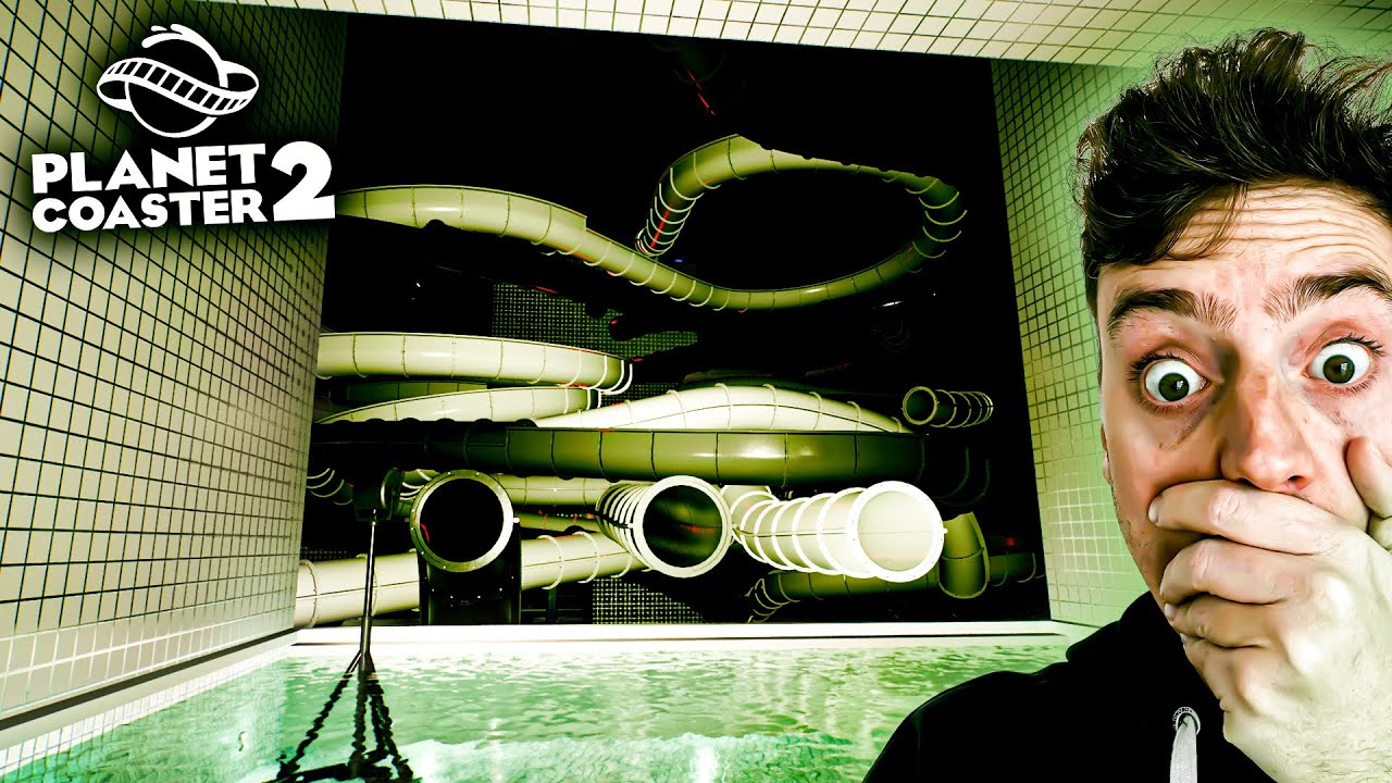 J’ai PANIQUÉ dans PLANET COASTER 2…  (L37/ backrooms pools)