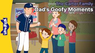 Dad’s Goofiest Moments! 🤣 | The Carter Family | Kids English Compilation
