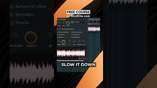 Change only sample tempo not pitch #shorts