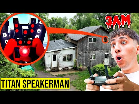 TİTAN SPEAKERMAN EVİNE GİTTİK !! (Skibidi Toilet İle Kavga Etti)