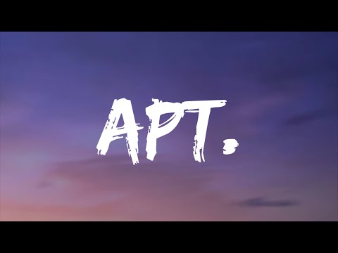 ROSÉ & Bruno Mars - APT. (Lyrics)