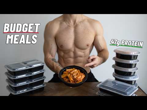 Easy High Protein Meal Prep on a Budget **TOP 3 RECIPES**