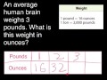 Measurement Systems and Conversions