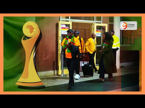 YouTube video thumbnail: Chan 2024: Zambia Arrive Ahead of Thursday Opener