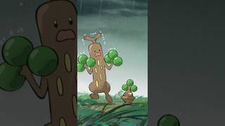 Where are Sudowoodo and Bonsly taking cover?🌧️🌳