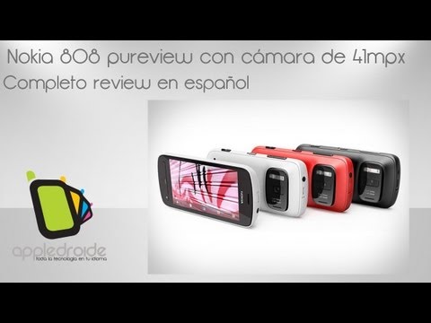 (SPANISH) Nokia 808 Pureview, un smartphone con cámara de 41 megapixeles