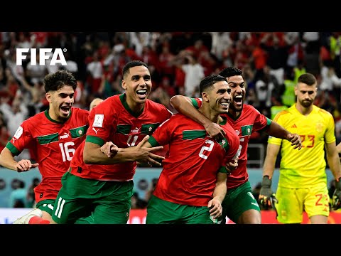 Morocco vs Spain: Full Penalty Shootout | FIFA World Cup 2022