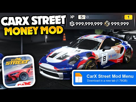 🤑 CARX STREET HACK/MOD ✅ UNLIMITED MONEY & All Cars Unlocked in CarX Street Tutorial (Android/iOS)