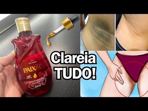 CLAREIA QUALQUER PARTE DO CORPO! SÓ MISTURAR E PASSAR A NOITE ✨