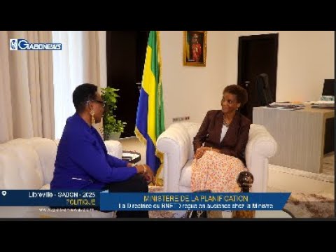 GABON/POLITIQUE:Eugénie N'DRI reçue en audience chez la ministre de la Planification