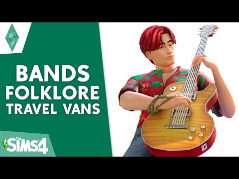 TRAVEL VANS, BANDS, FAIRY FLOWER FIELD | Sims 4 Discussion