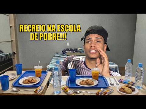 RECREIO NA ESCOLA DE POBRE