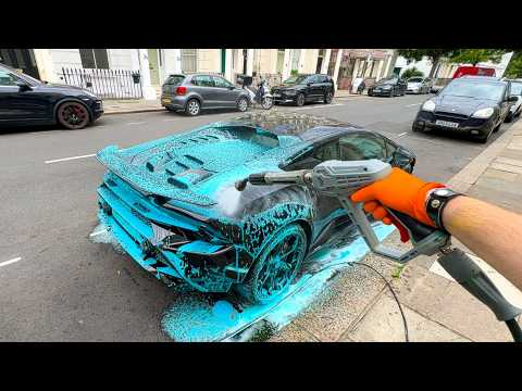 POV: Luxury Car Wash in London