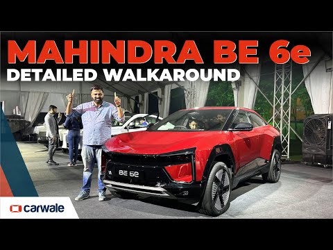 Mahindra BE 6e Walkaround | Coupe EV with 286bhp & Smashing Looks