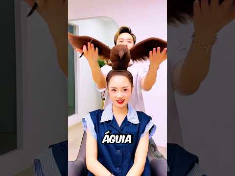 Ela Faz Cortes MALUCOS No Cabelo! #curiosidades #incrível #bizarro