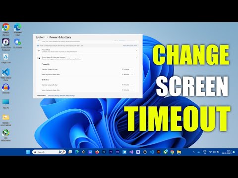 How to Change Screen Timeout in Window 11 || Laptop Screen Time kese increase kare