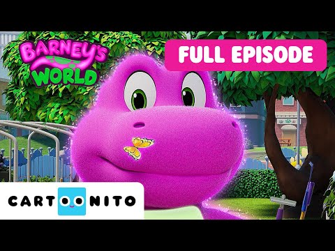 Save the Garden 💜🦖 | FULL EPISODE | Barney's World | @cartoonito