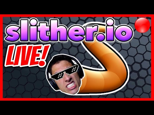 FUNNY Slither.io Live Stream! ? The Frustrated Gamer | .io Game Live Stream! | Slither io Live