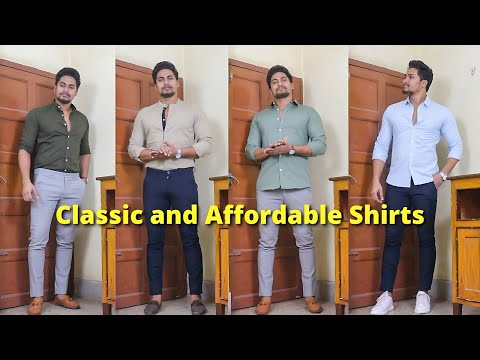 Affordable Shirt Outfits That Actually Look Expensive 🔥 | Casual & Formal Shirts for Men