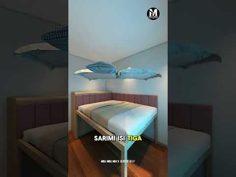 Spesial ! ide Desain Kamar Bertingkat Minimalis Buat sang Putri #shorts